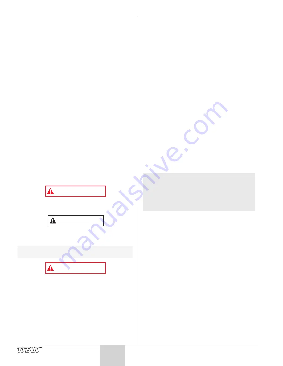 Titan 440i Owner'S Manual Download Page 26