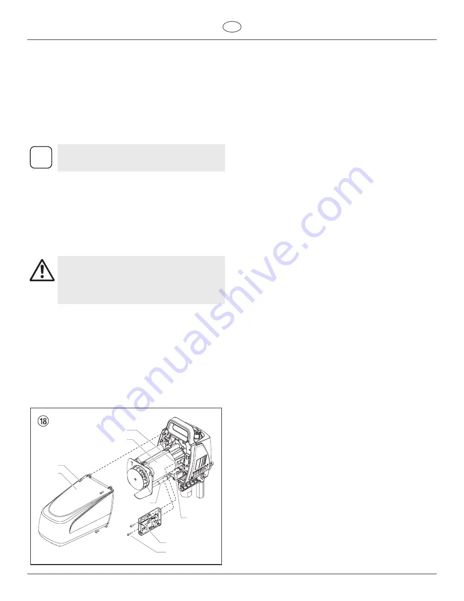 Titan 460e series Operating Manual Download Page 40