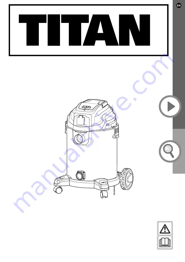 Titan 665KH Instructions Manual Download Page 1