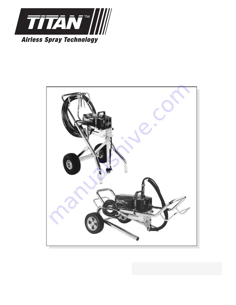 Titan 740ix Owner'S Manual Download Page 1