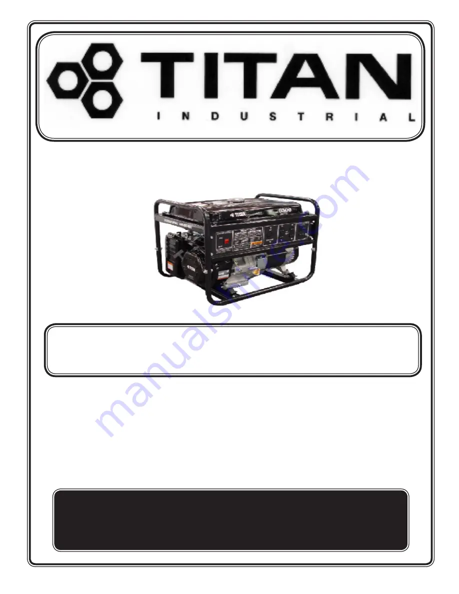 Titan TG 6500 Скачать руководство пользователя страница 1