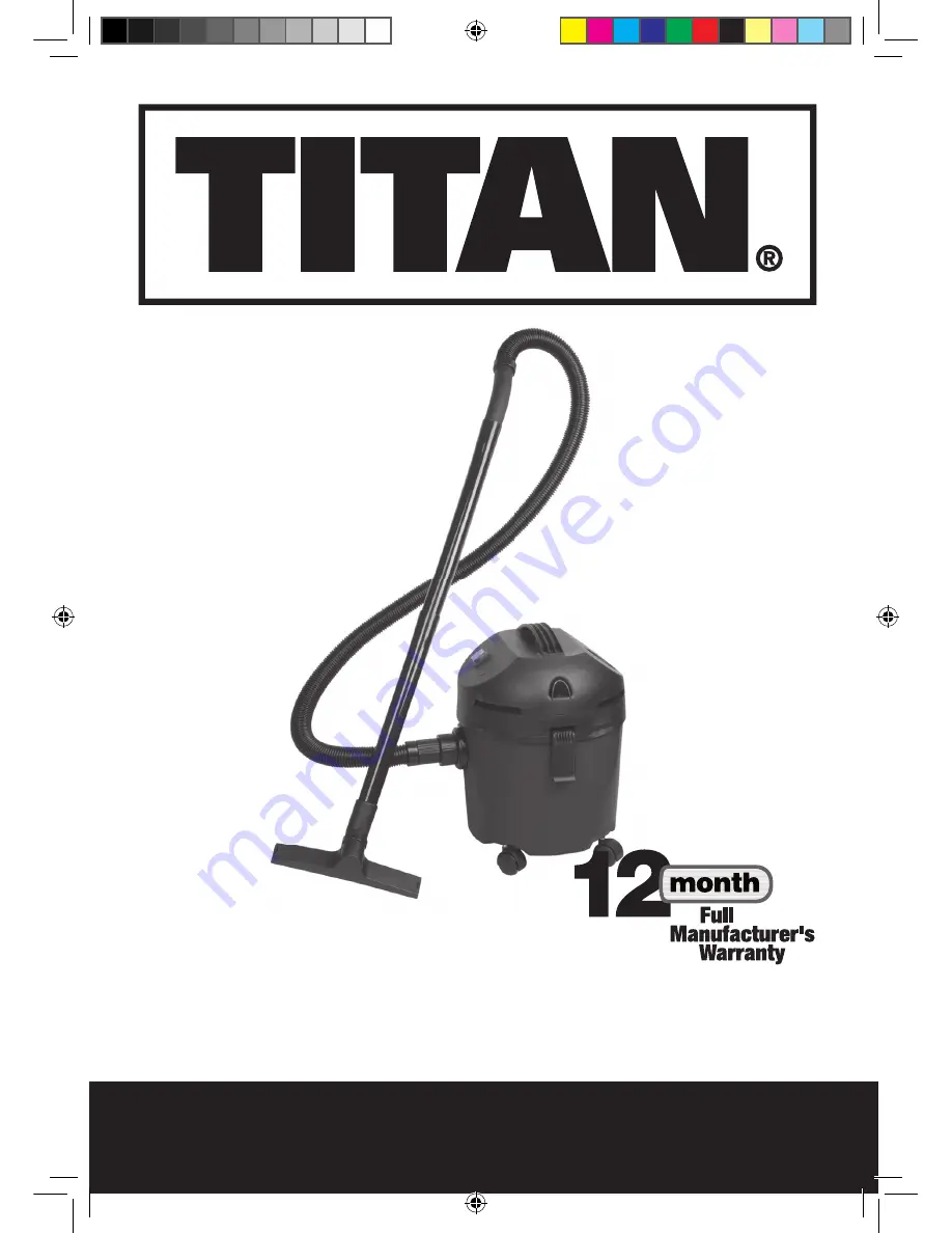 Titan TTB059VAC Safety And Operating Manual Download Page 1