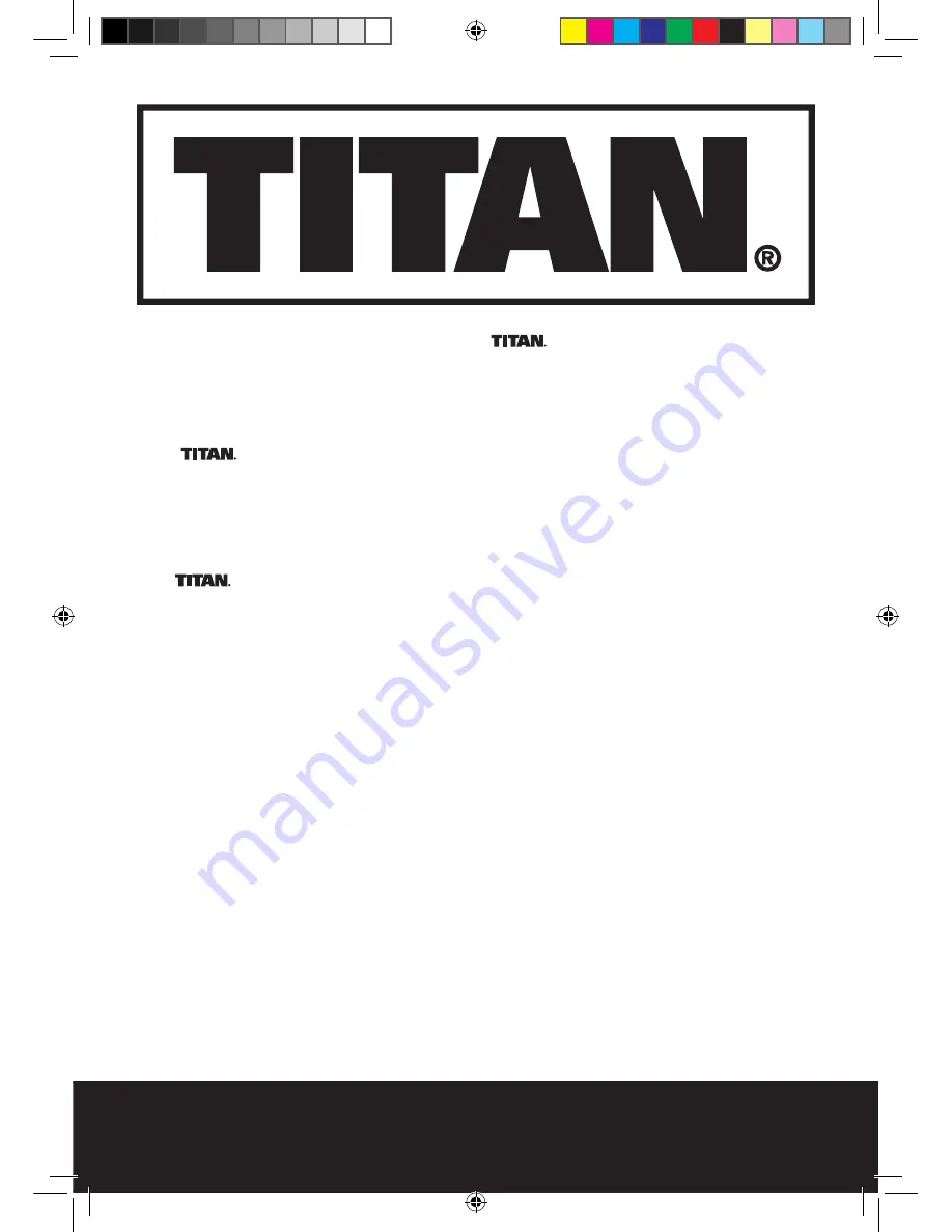 Titan TTB059VAC Safety And Operating Manual Download Page 3