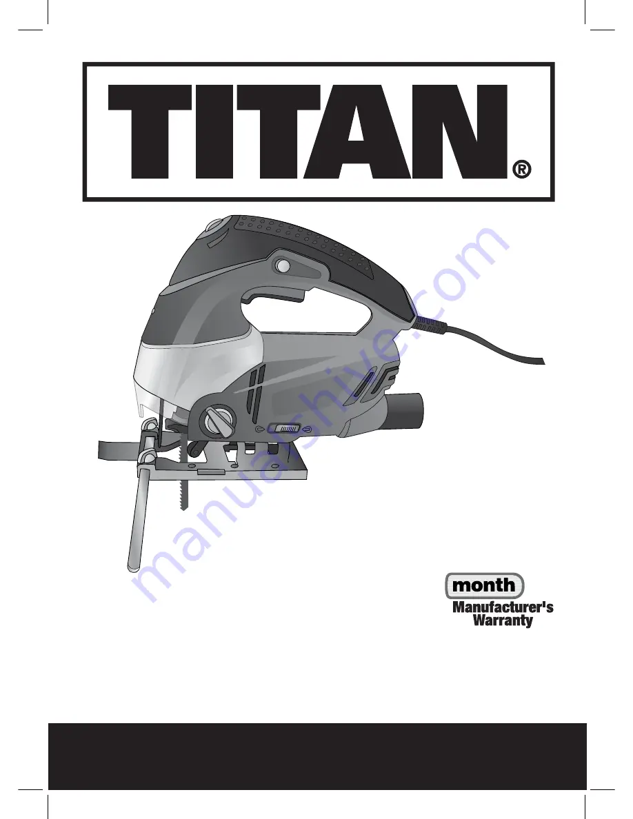 Titan TTB285JSW Operating Manual Download Page 1