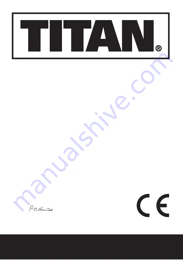 Titan TTB287CSW Safety And Operating Manual Download Page 17