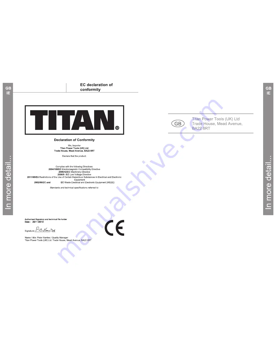 Titan ttb554tas User Manual Download Page 15