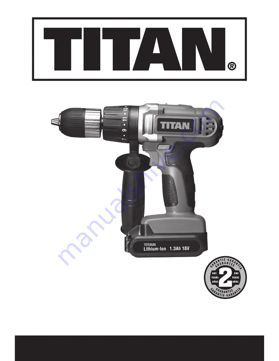 Titan TTI526COM Safety And Operating Manual Download Page 1