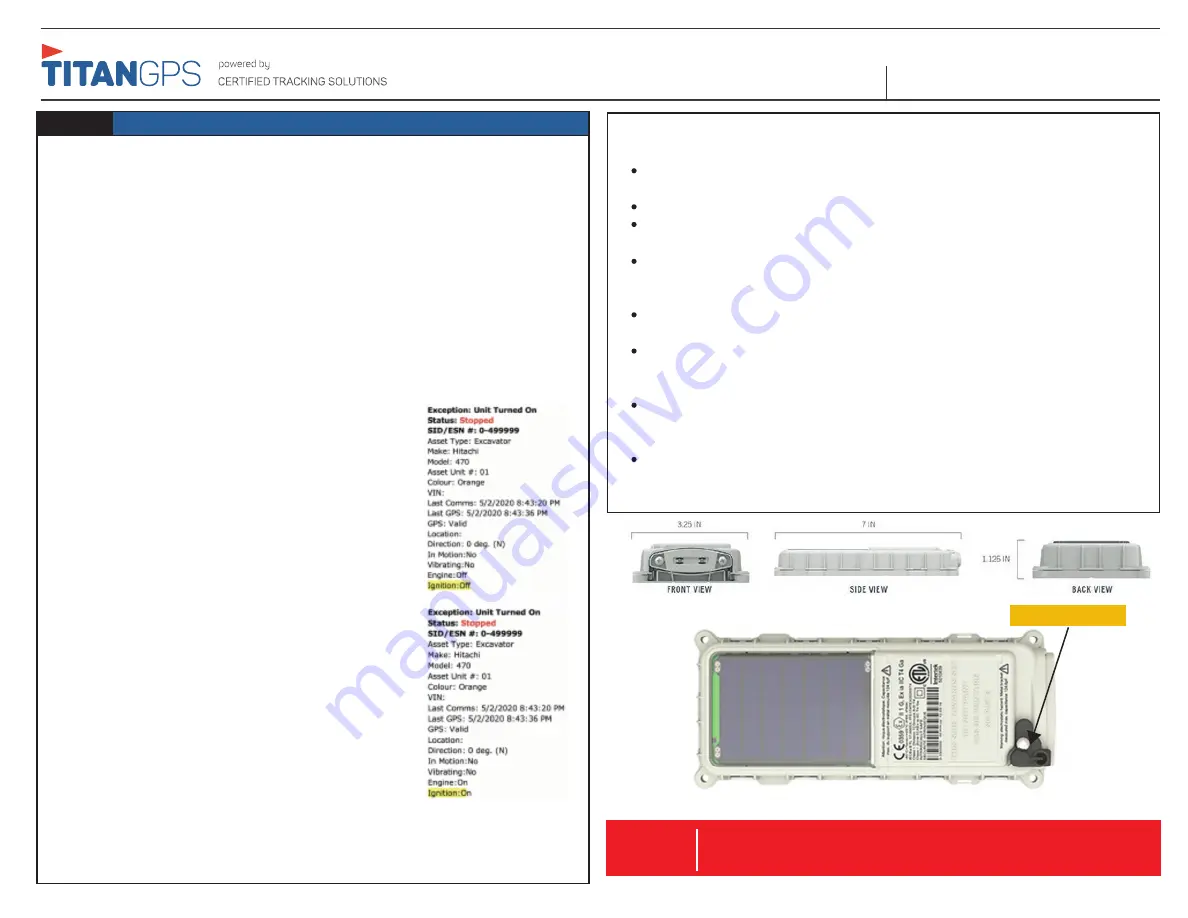 TitanGPS TT1SPSATsolar Скачать руководство пользователя страница 2