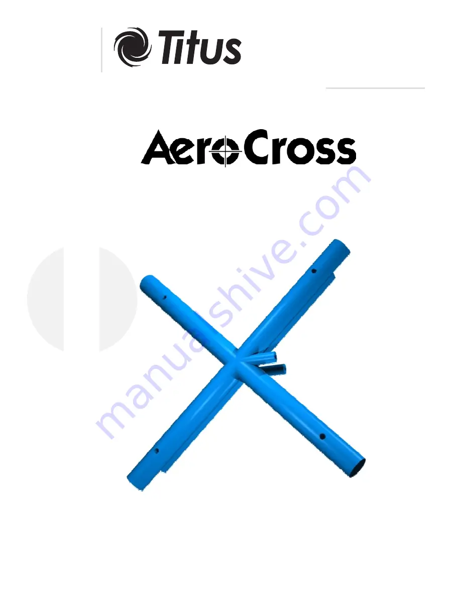 Titus AeroCross Application Manual Download Page 1