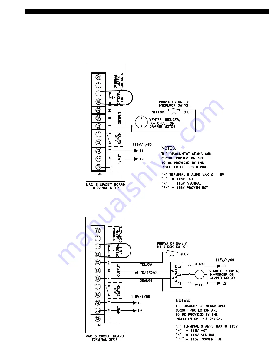 TJERNLUND MAC-3 CONTROL (DISCONTINUED) 8504043 REV A 0599 Скачать руководство пользователя страница 3