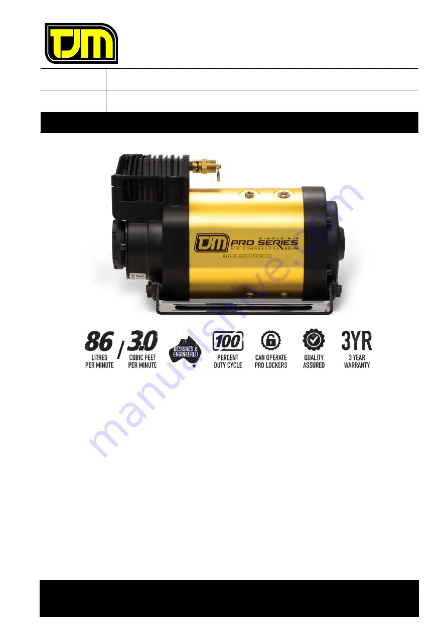 TJM 013COMPVPROS Скачать руководство пользователя страница 1