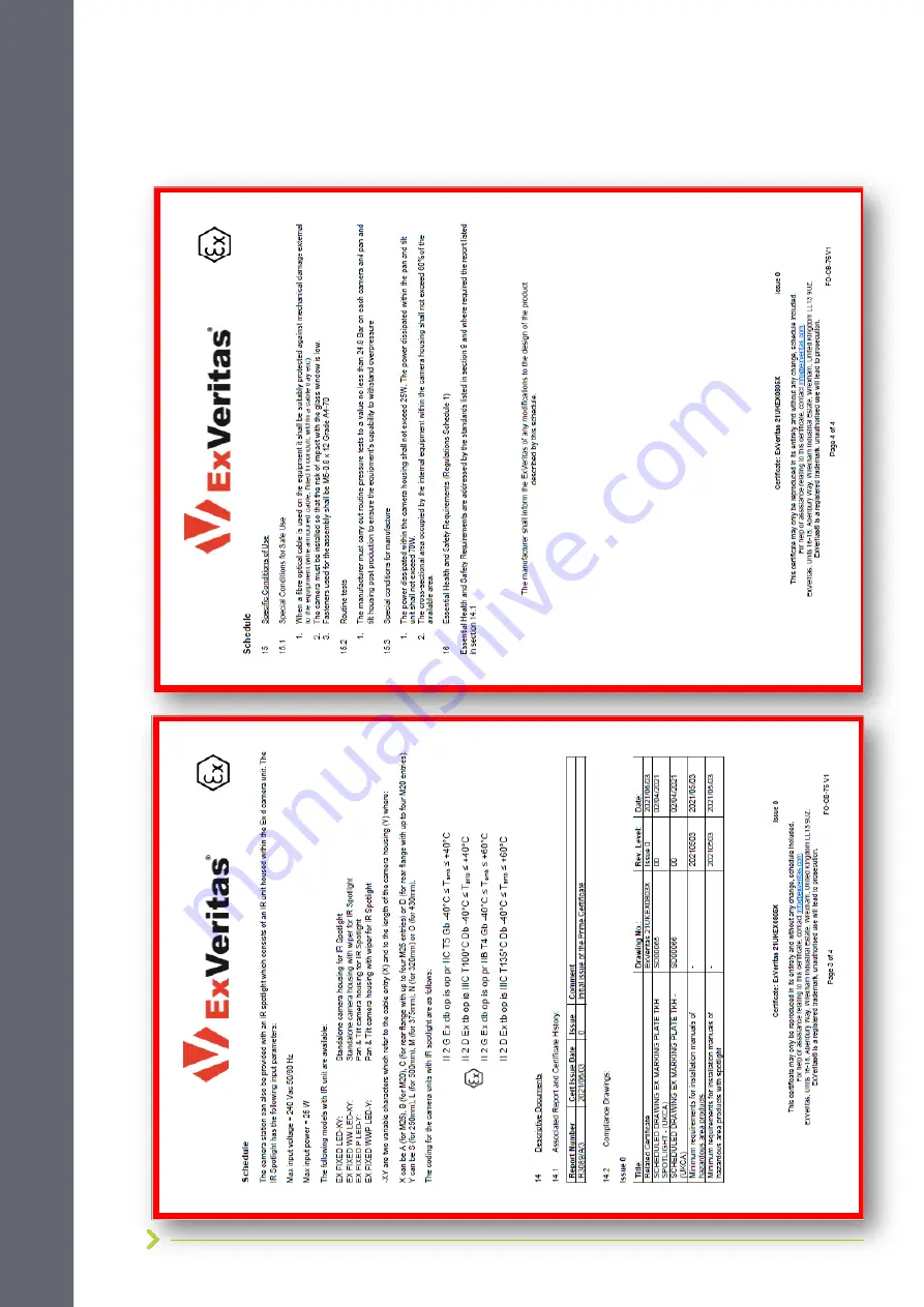 TKH security Siqura Ex d 316L Fixed Скачать руководство пользователя страница 46