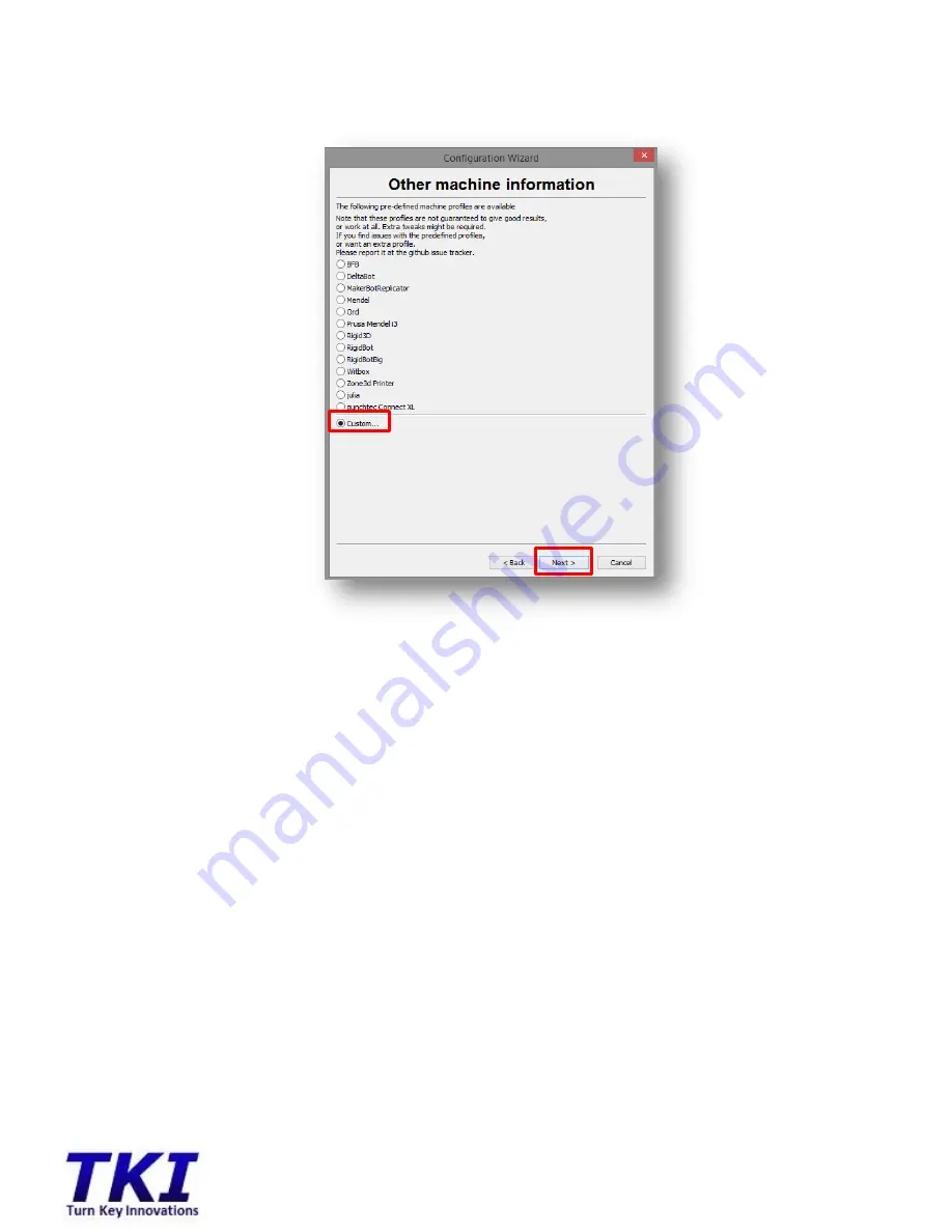 TKI Kossel Model A User Manual Download Page 11