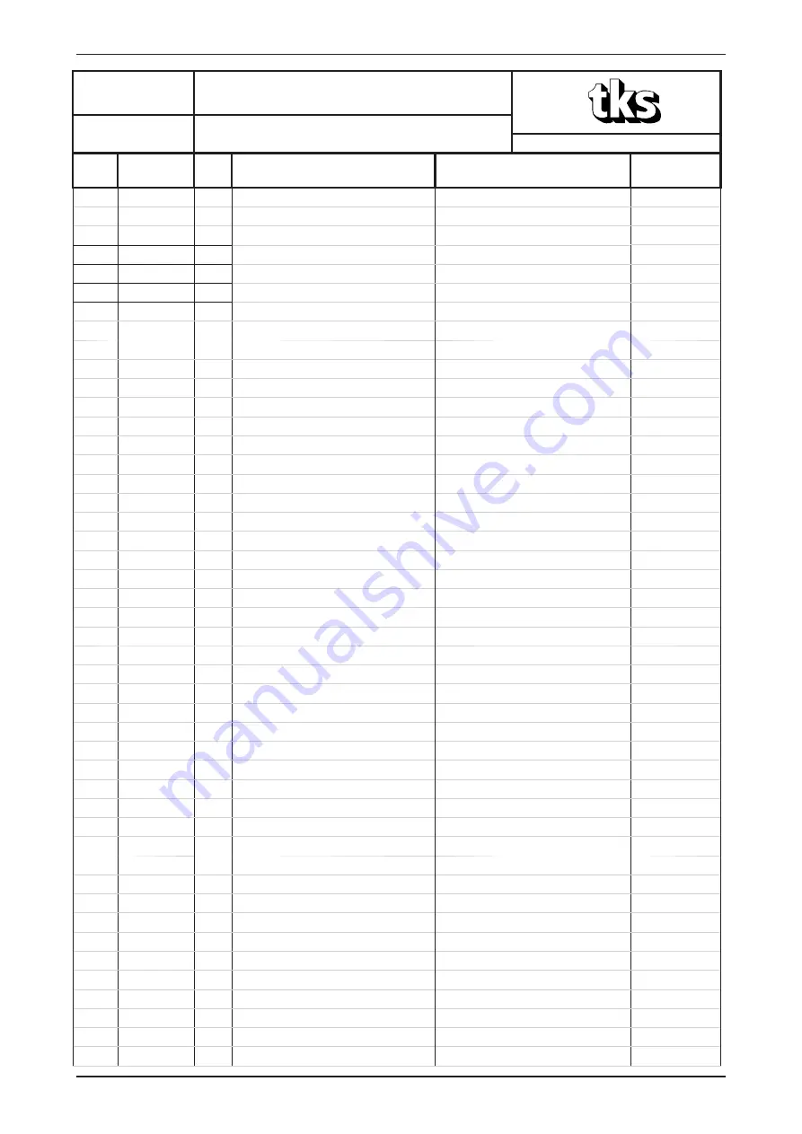 TKS AGRI Conveyor TR Operator'S Manual Download Page 37