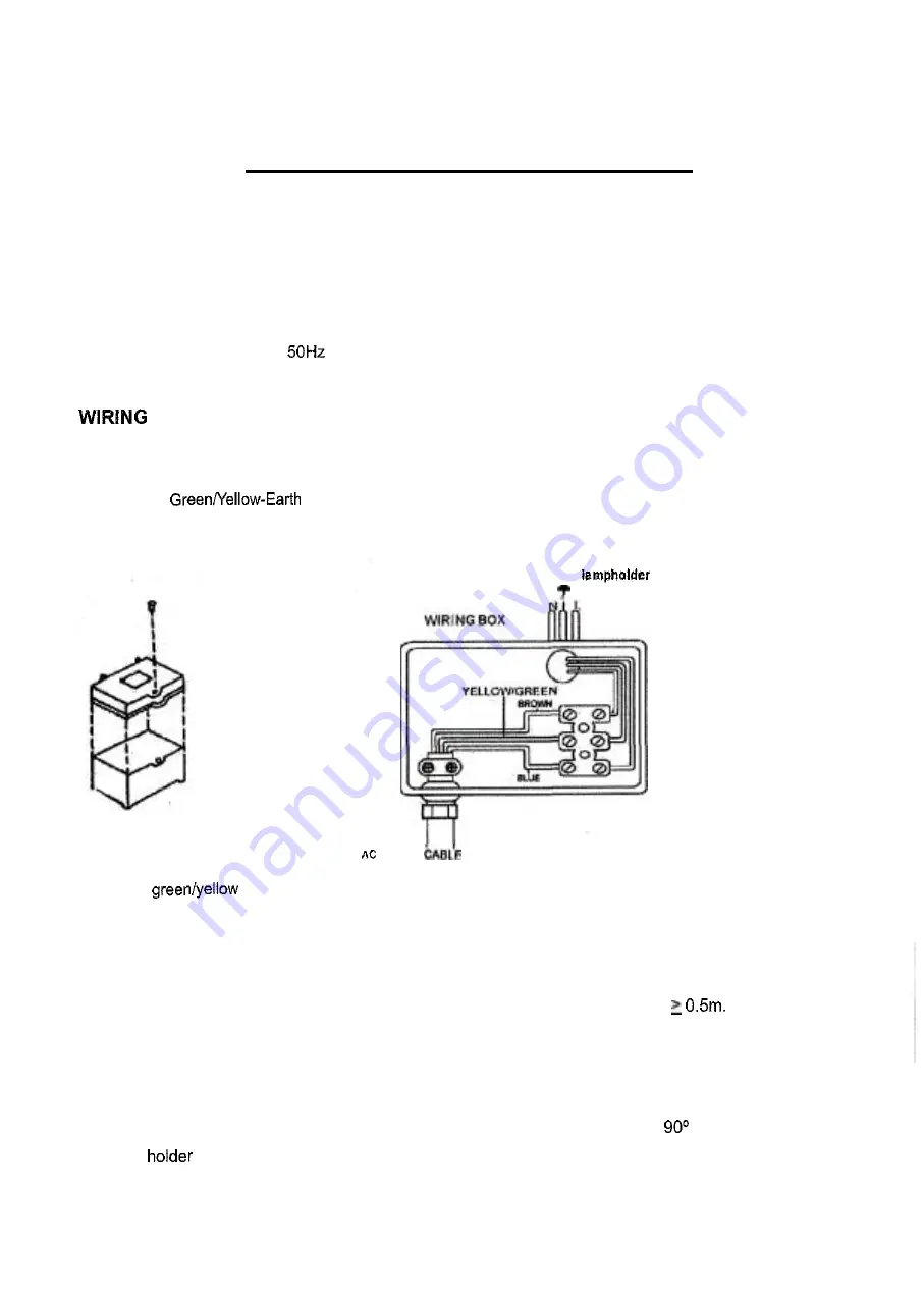 TLC TL3500H Instruction Download Page 1