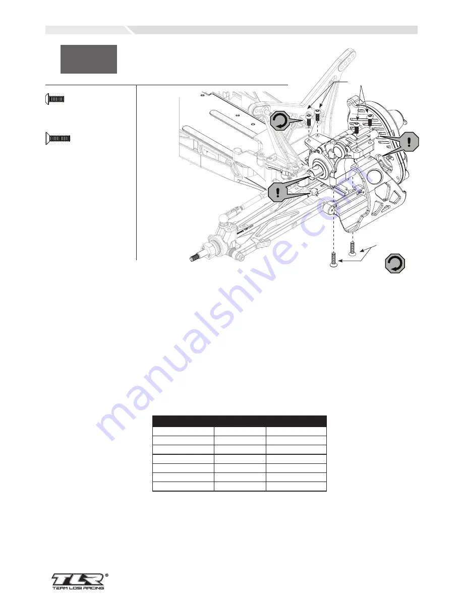 TLR 22T 2.0 User Manual Download Page 32