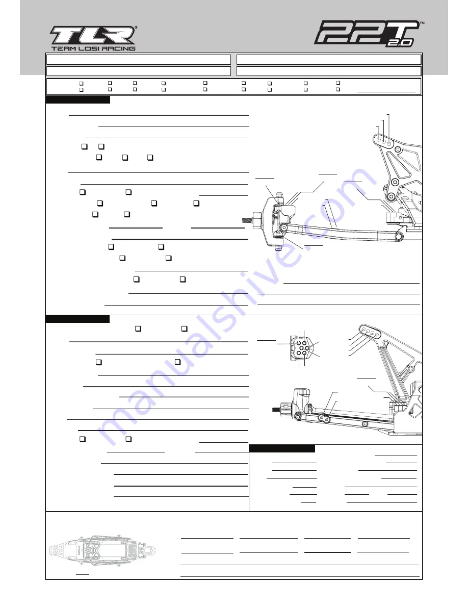 TLR 22T 2.0 User Manual Download Page 69