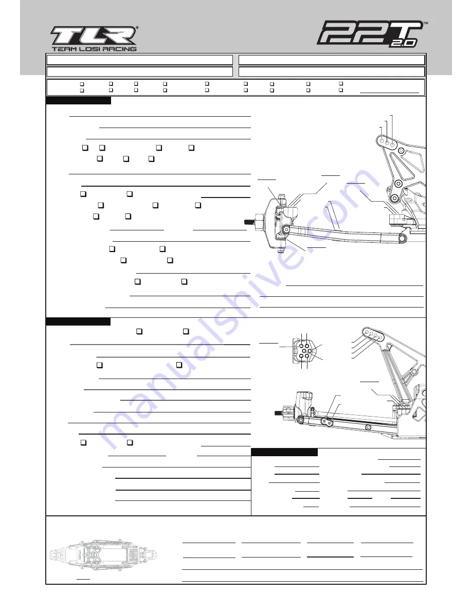 TLR 22T 2.0 User Manual Download Page 71