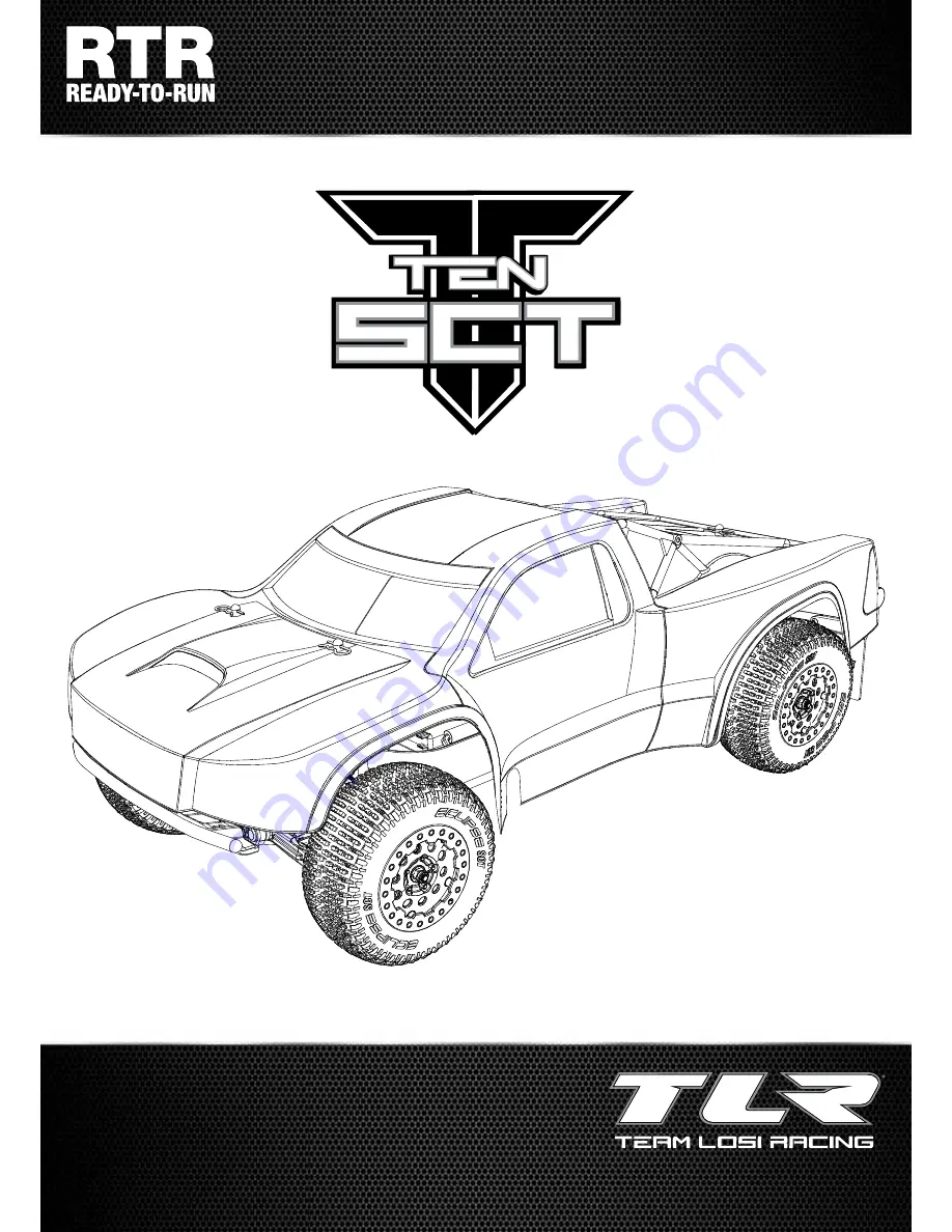 TLR TEN-SCT RTR Instruction Manual Download Page 1