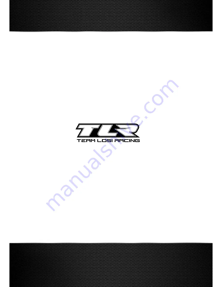 TLR TEN-SCT RTR Instruction Manual Download Page 60