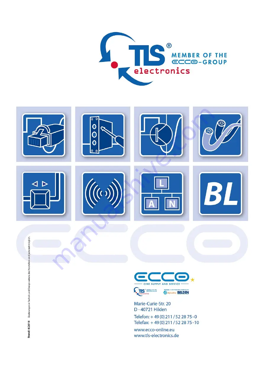 TLS Electronics 860400 Скачать руководство пользователя страница 16