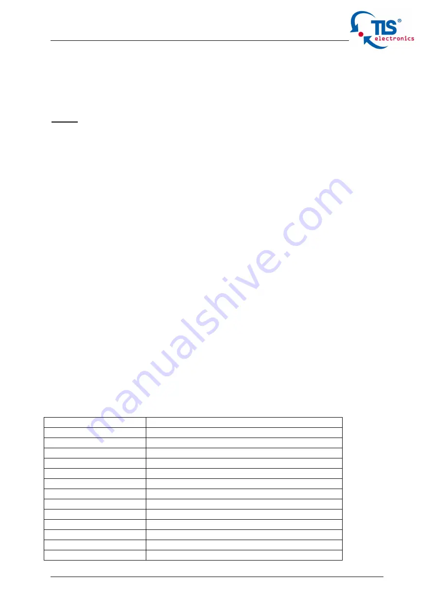 TLS Electronics 875760 Скачать руководство пользователя страница 10