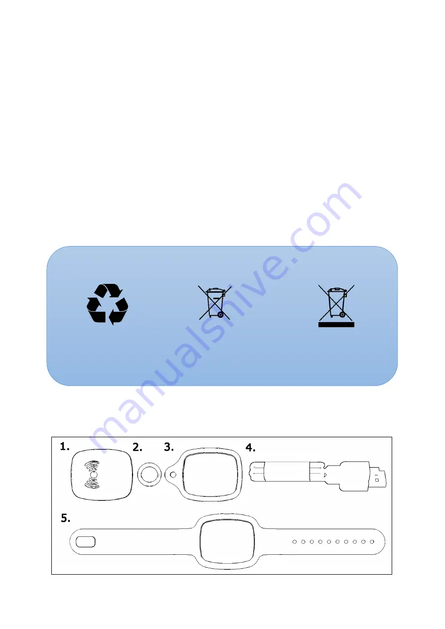 TM-ALERT Wearable Bluetooth Alert Manual Download Page 2