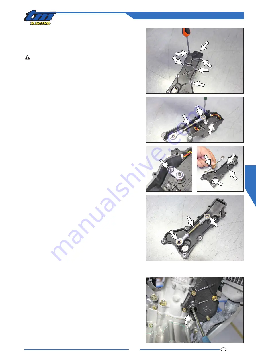 TM RACING 125 EN 2022 Use And Maintenance Manual Download Page 99