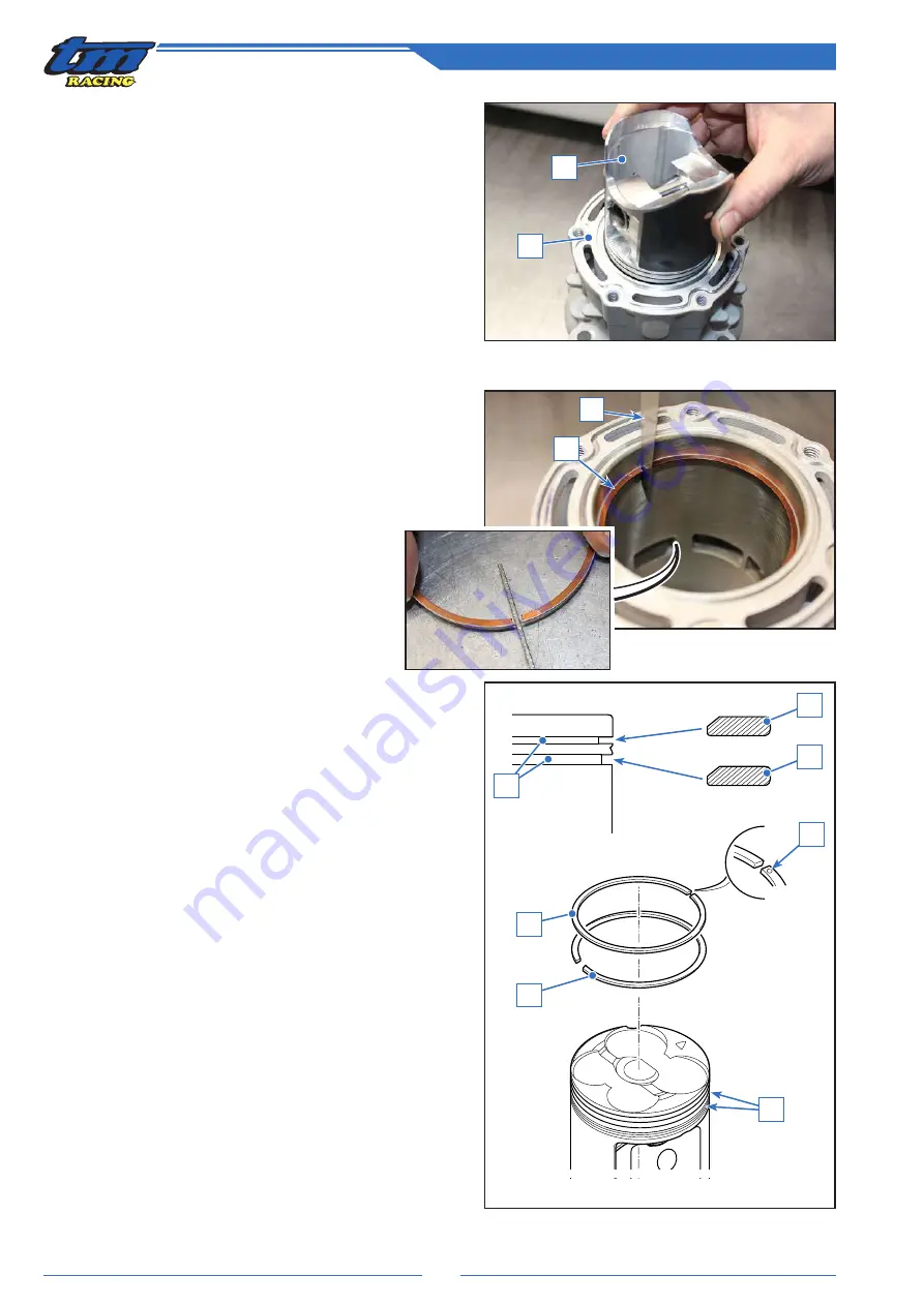 TM RACING 250 EN Workshop Manual Download Page 28