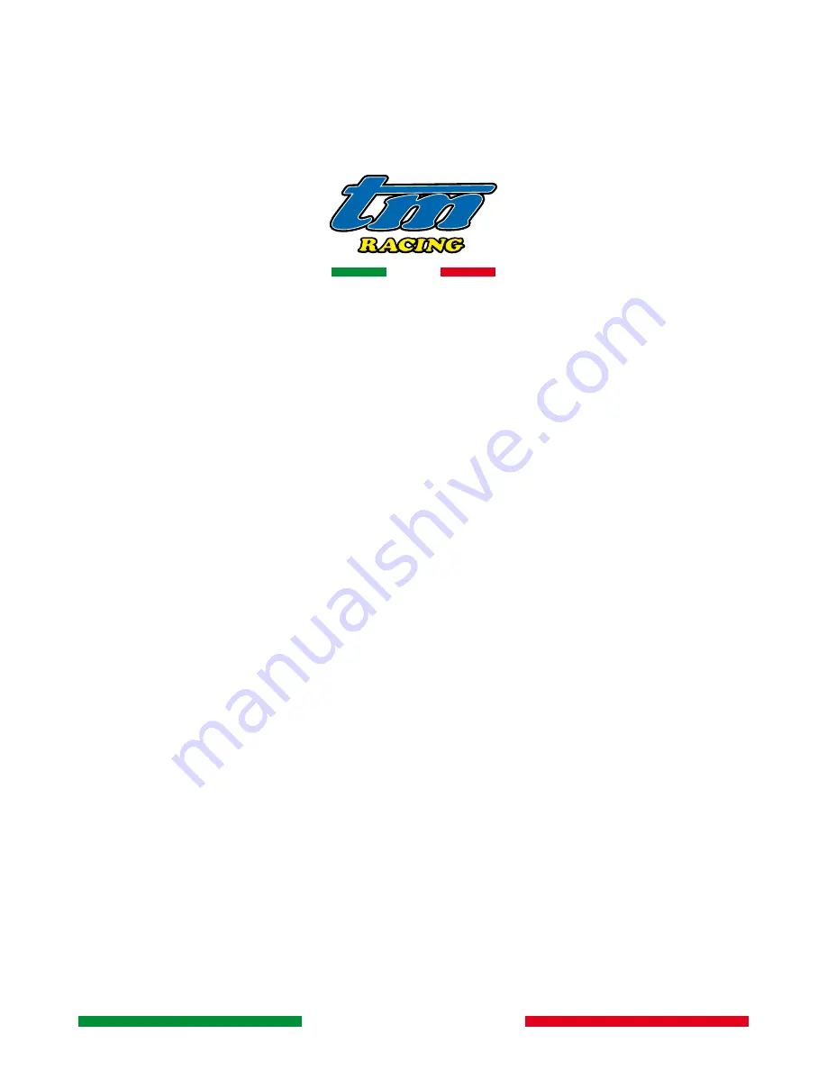 TM RACING 250Fi MX Use And Maintenance Manual Download Page 104