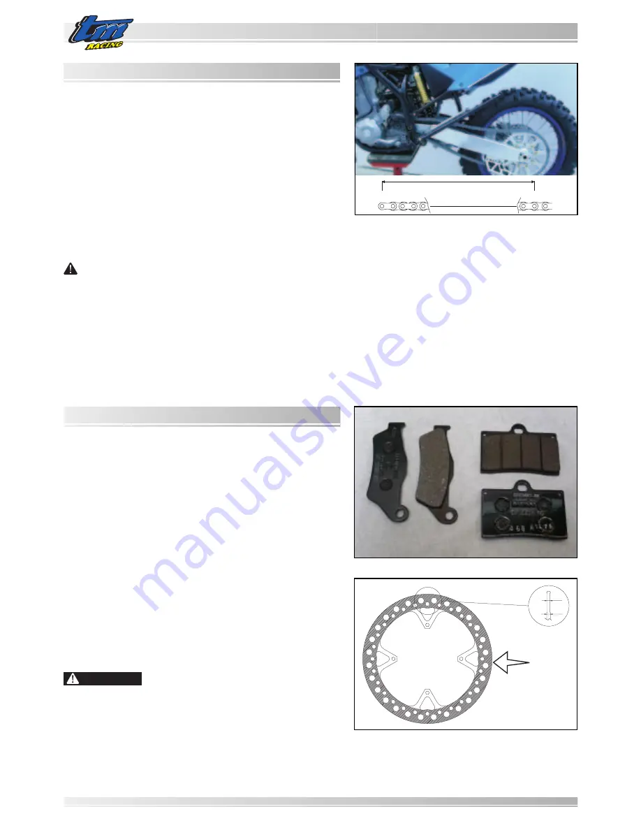 TM RACING TM 4 STROKE 2007 Скачать руководство пользователя страница 45