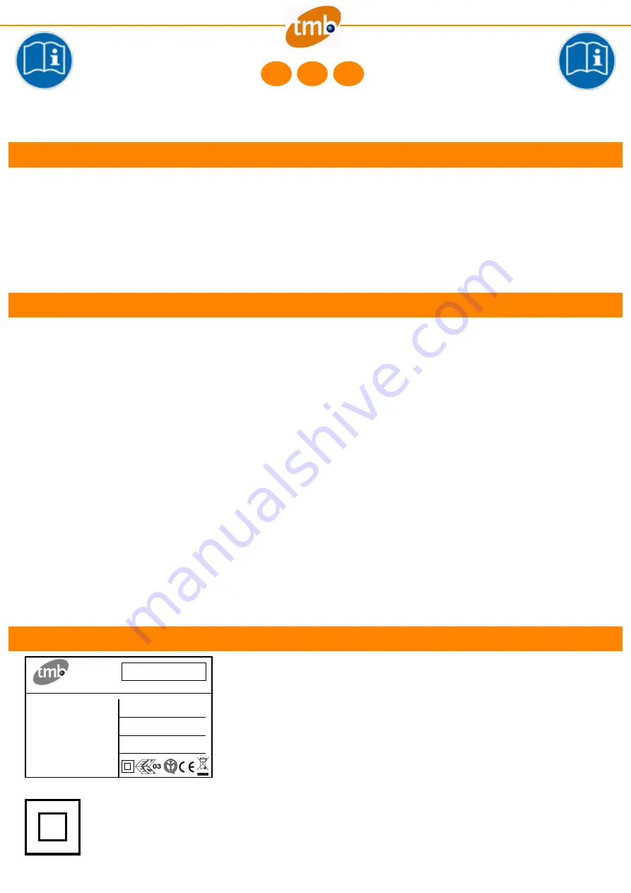 TMB 12560 User Manual Download Page 11