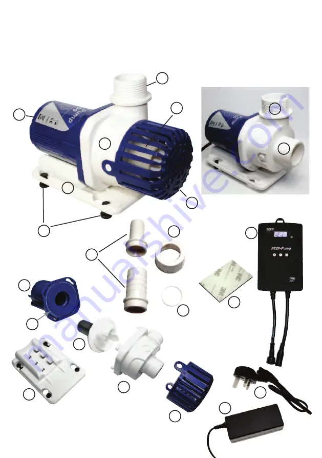 TMC Aquarium REEF-Pump 12000 Instructions For Installation And Use Manual Download Page 17