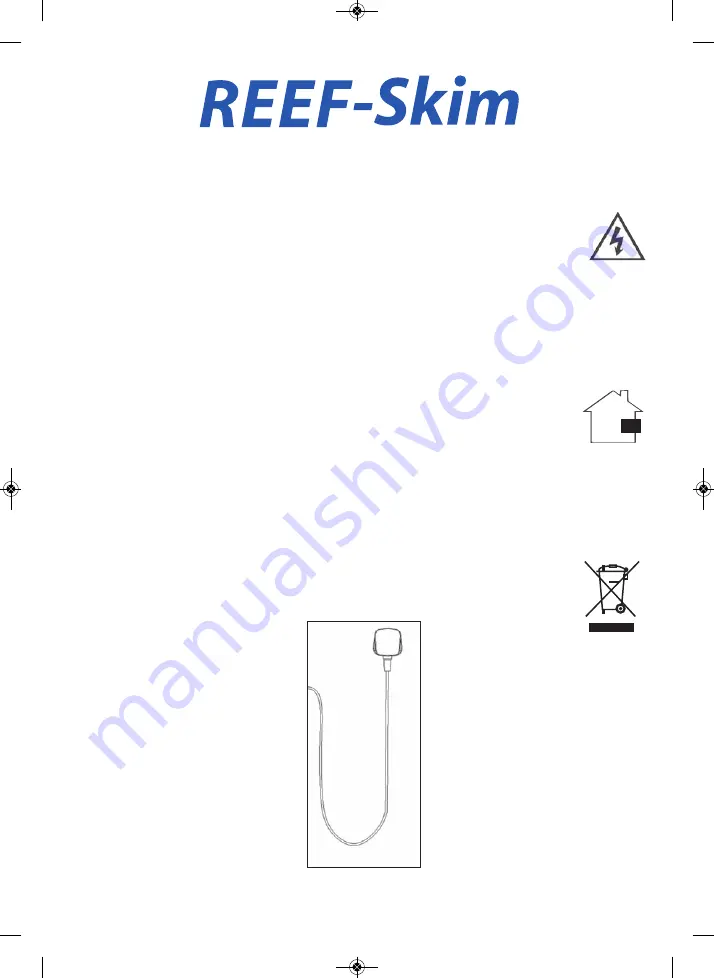 TMC Aquarium REEF-Skim 100 AC Instructions For Installation And Use Manual Download Page 4