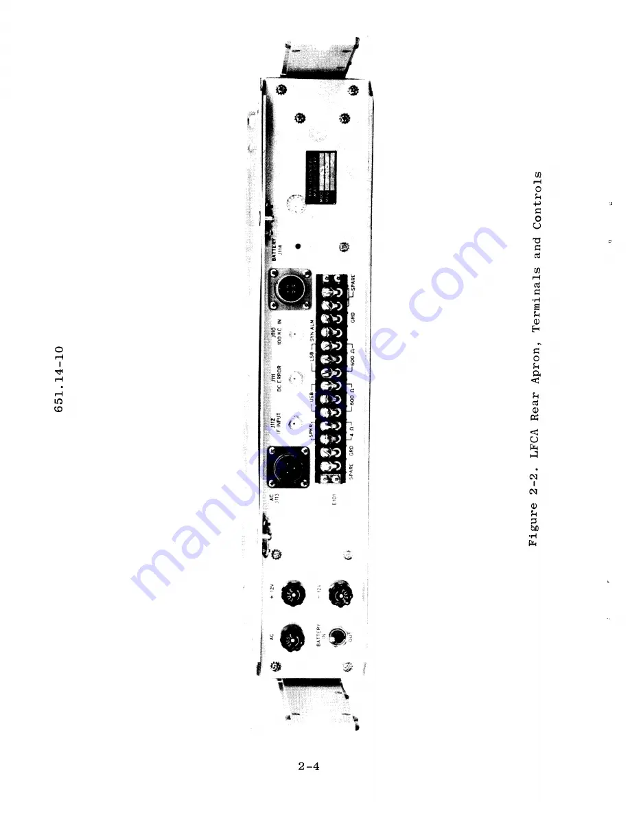 TMC LFCA-1 Technical Manual Download Page 17