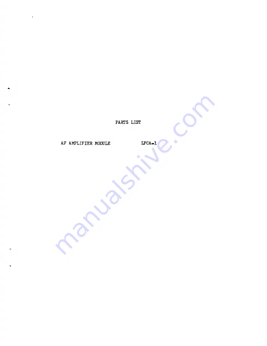 TMC LFCA-1 Technical Manual Download Page 44