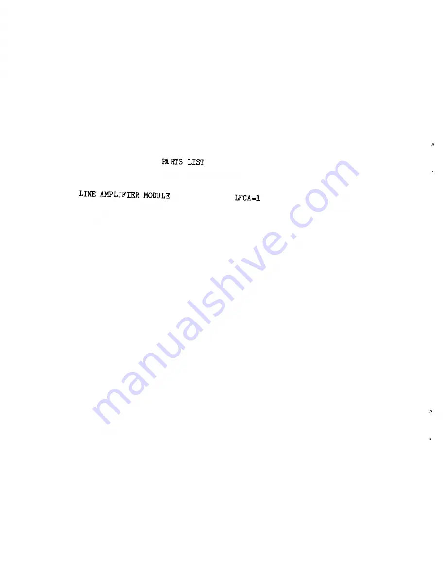 TMC LFCA-1 Technical Manual Download Page 47