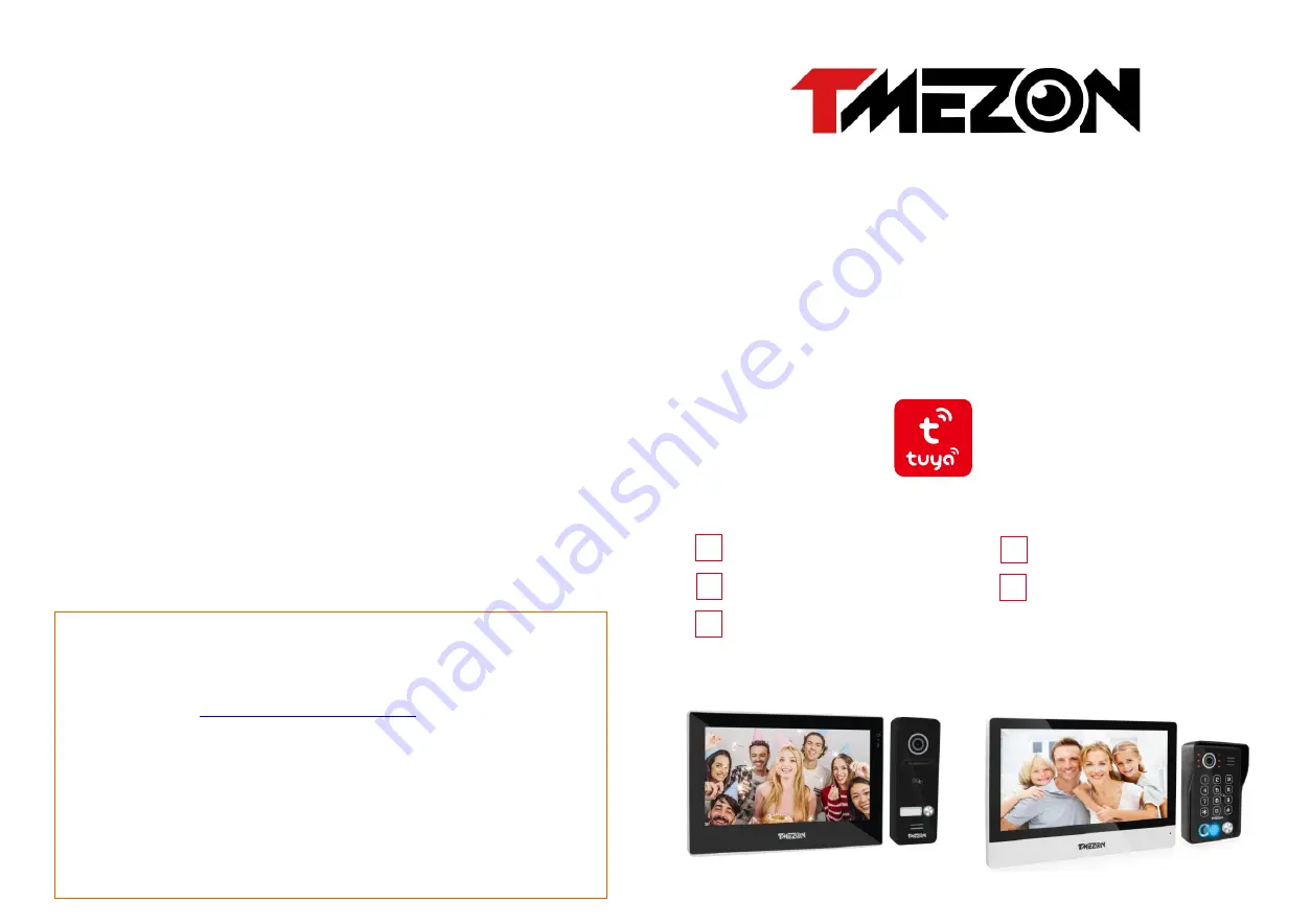 TMEZON MZ-IP-V1026TW Manual Download Page 1