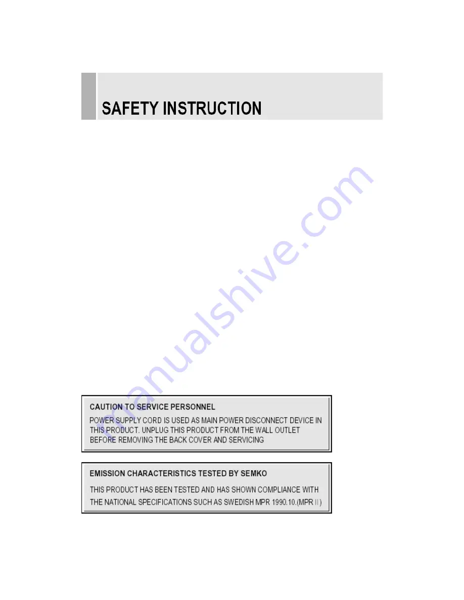 Toa 17RTC Instruction Manual Download Page 4