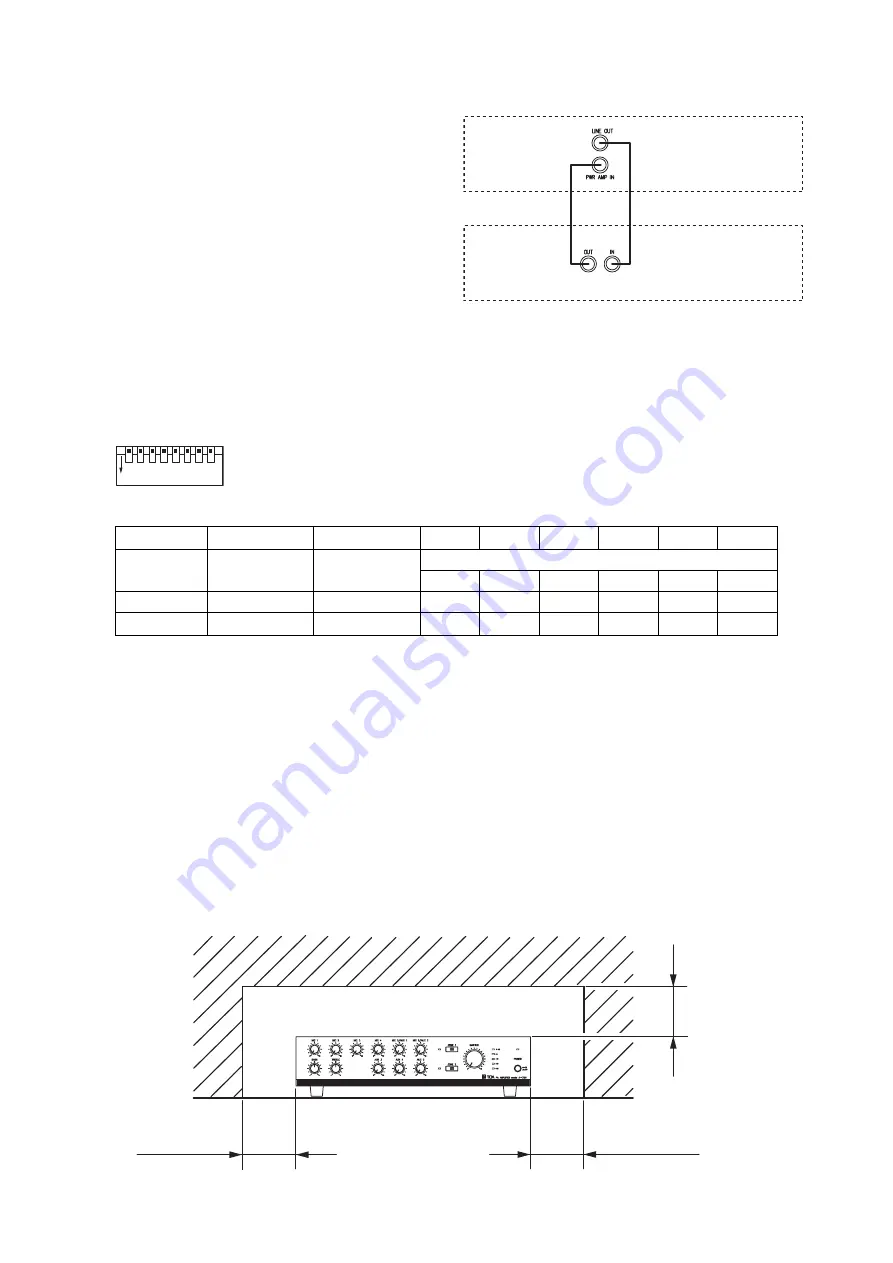 Toa A-1706 Operating Instructions Manual Download Page 8