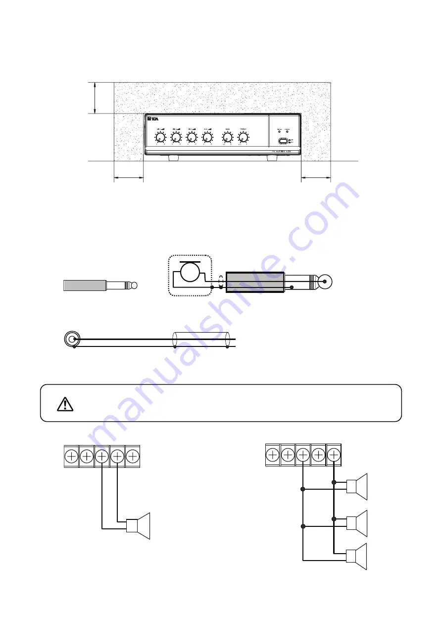 Toa A-230 HV Operating Instructions Manual Download Page 5