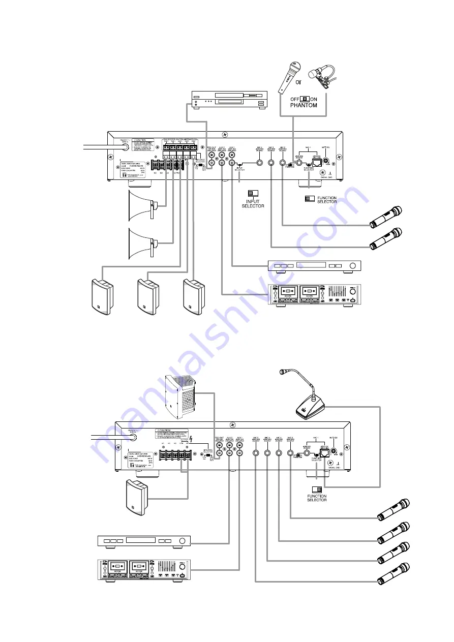 Toa A-3000D-AS Series Instruction Manual Download Page 10