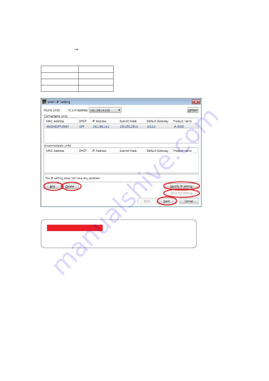 Toa A-5000 Series Software Instructions Download Page 34