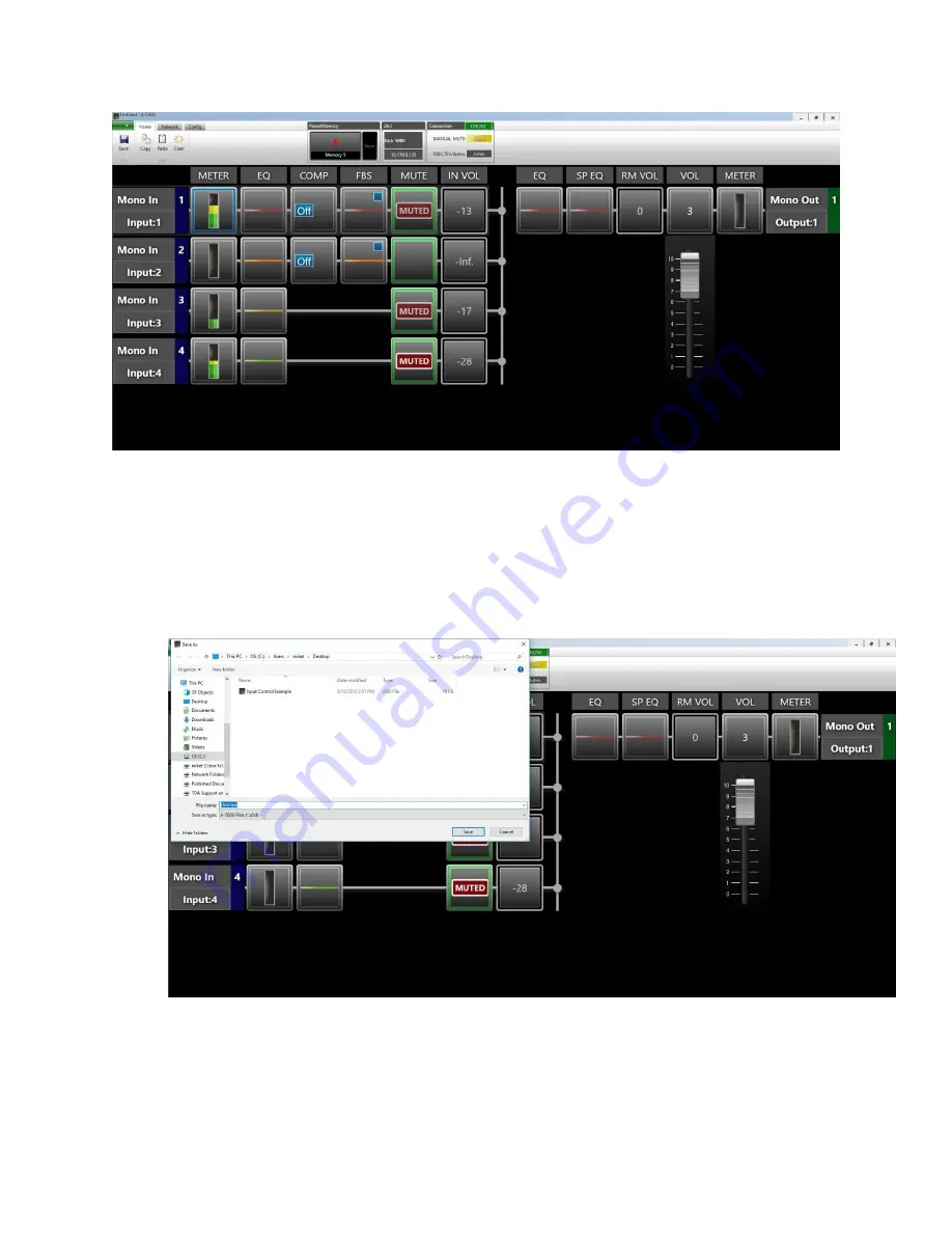 Toa A-5006A Quick Manual Download Page 8