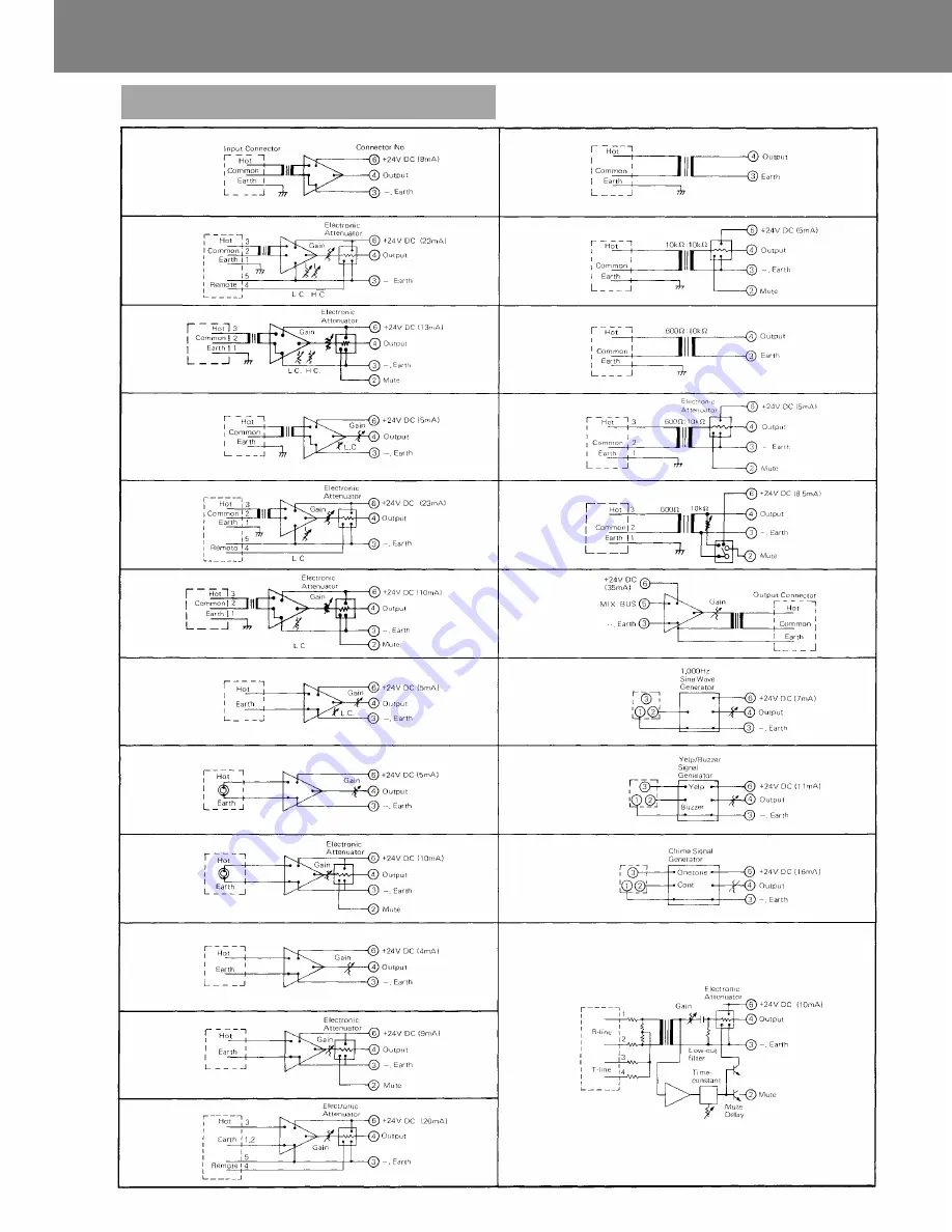 Toa A-903A Operating Instructions Manual Download Page 10