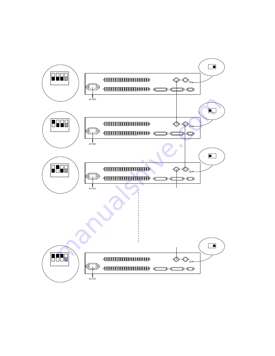 Toa ALARM INPUT UNIT C-AL80(H) Instruction Manual Download Page 11