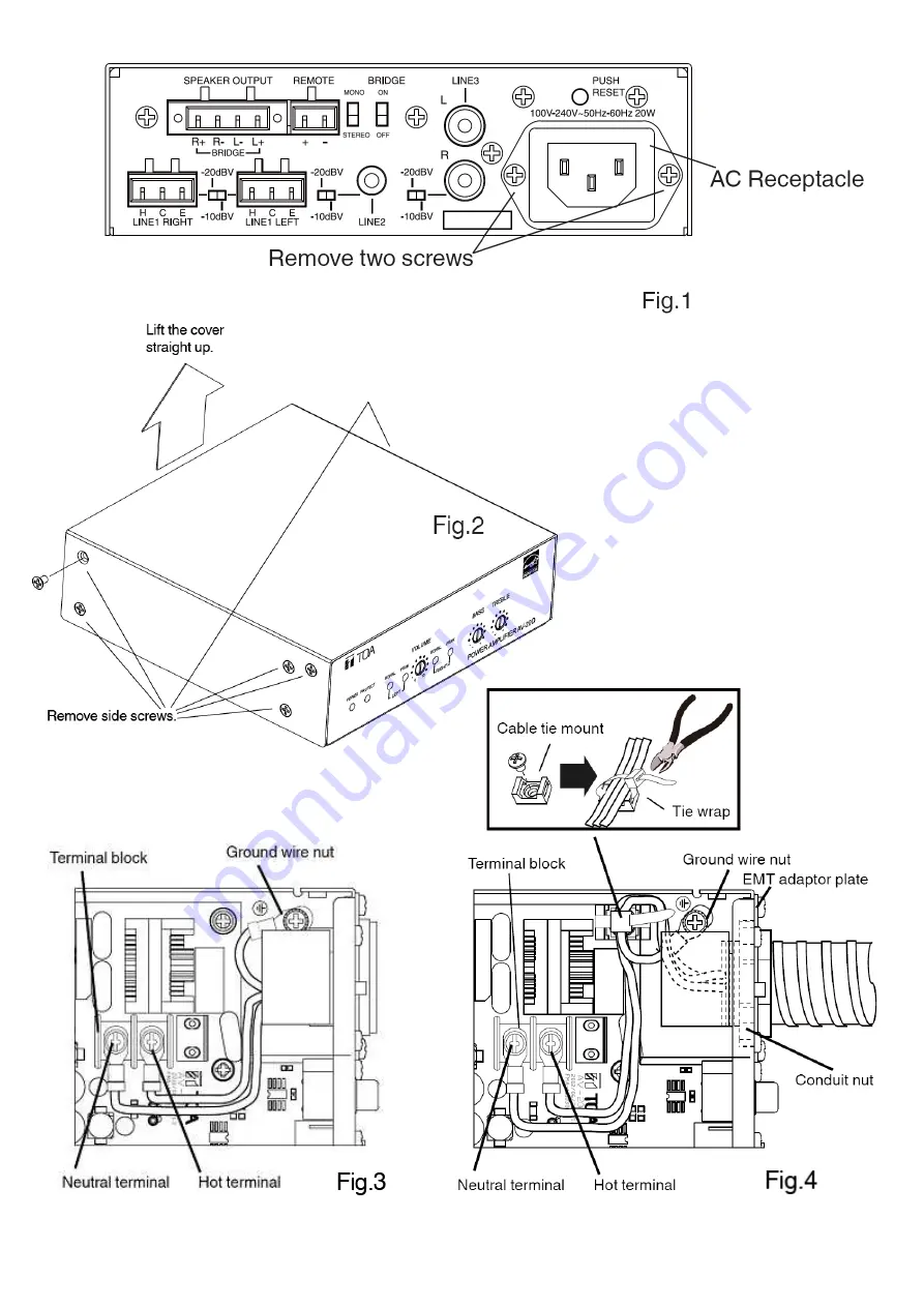 Toa AV-20D Operating Instructions Manual Download Page 15