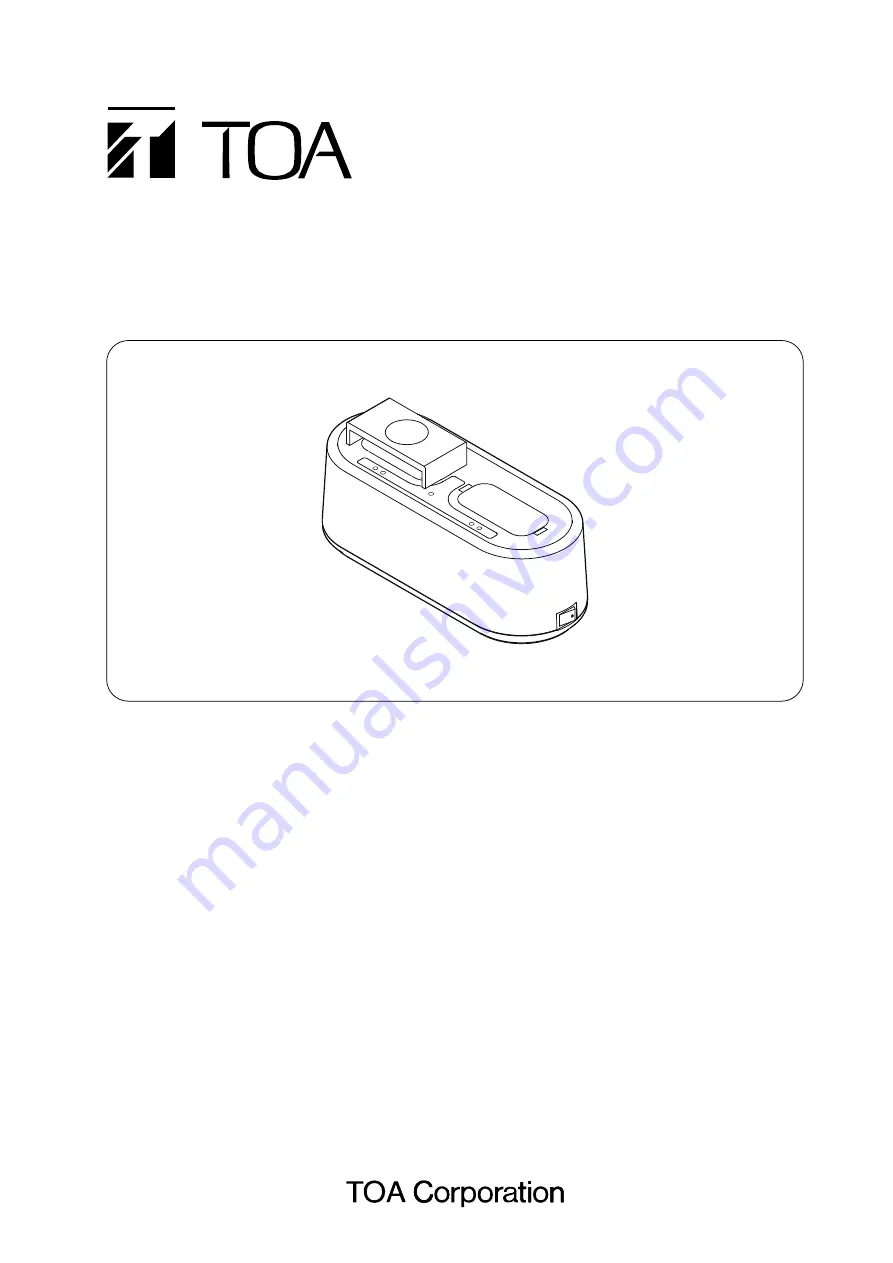 Toa BC-5000-2 Operating Instructions Manual Download Page 9