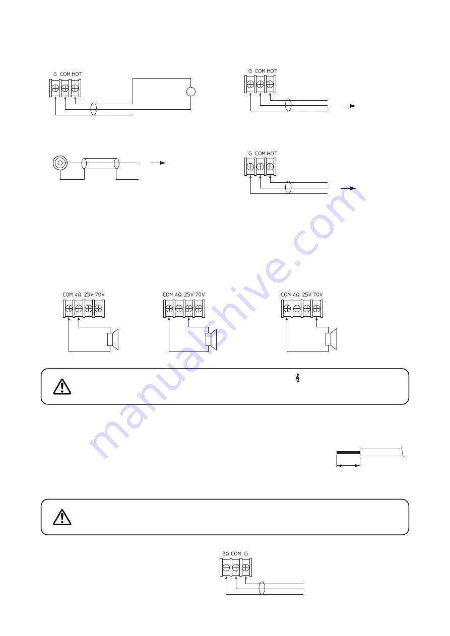 Toa BG-115 Operating Instructions Manual Download Page 8