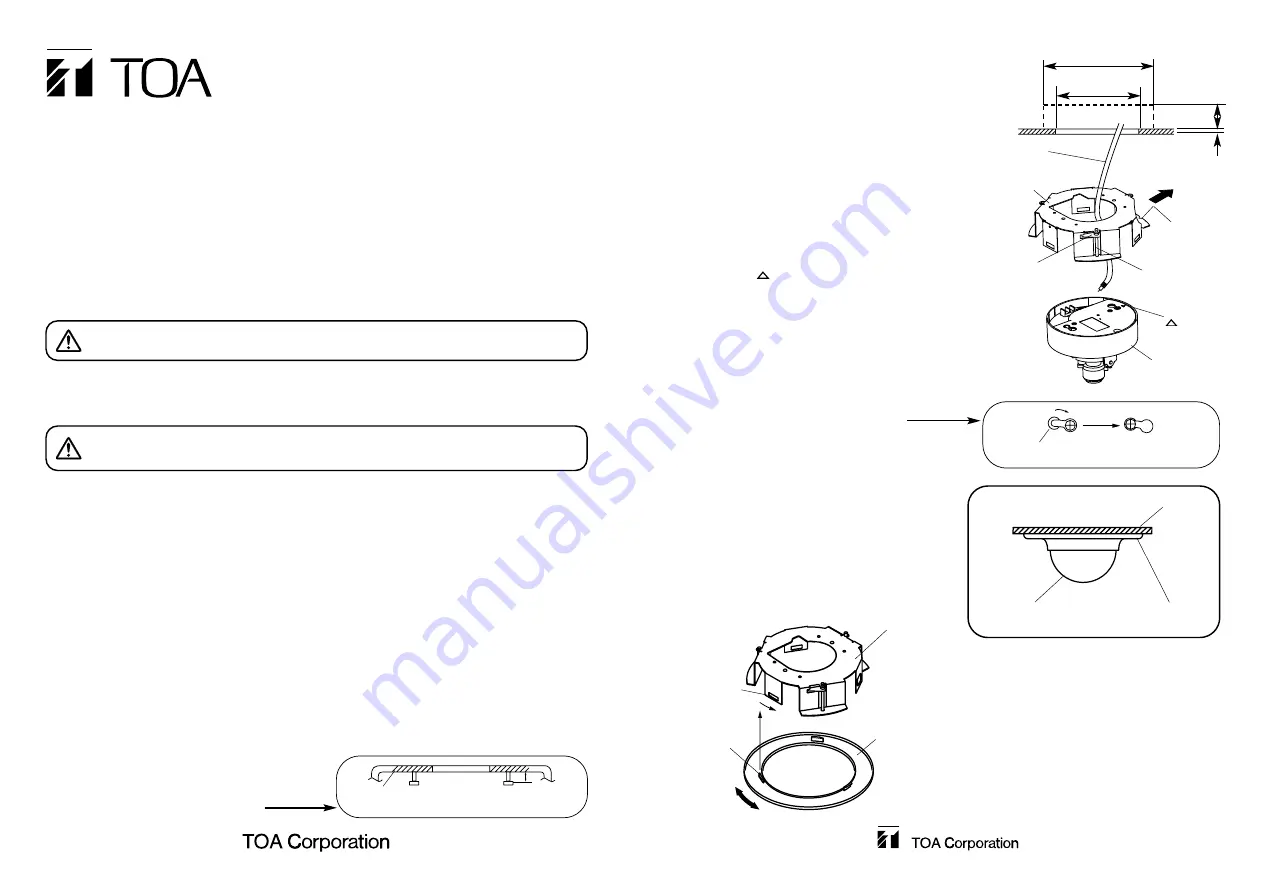 Toa C-BC20U Instruction Manual Download Page 1